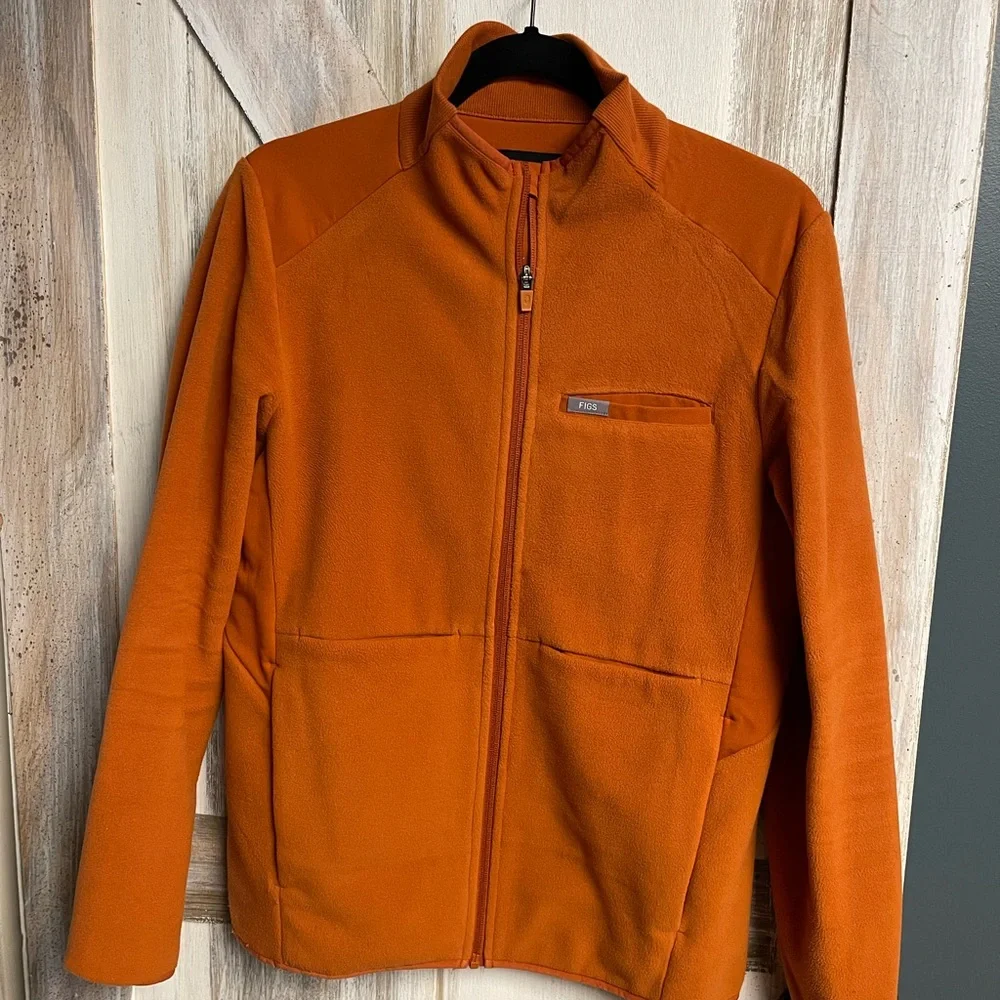 Figs dirty chai on-shift fleece jacket - Picture 3 of 4